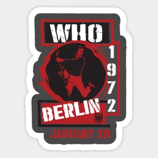 Who design concert tee Sticker